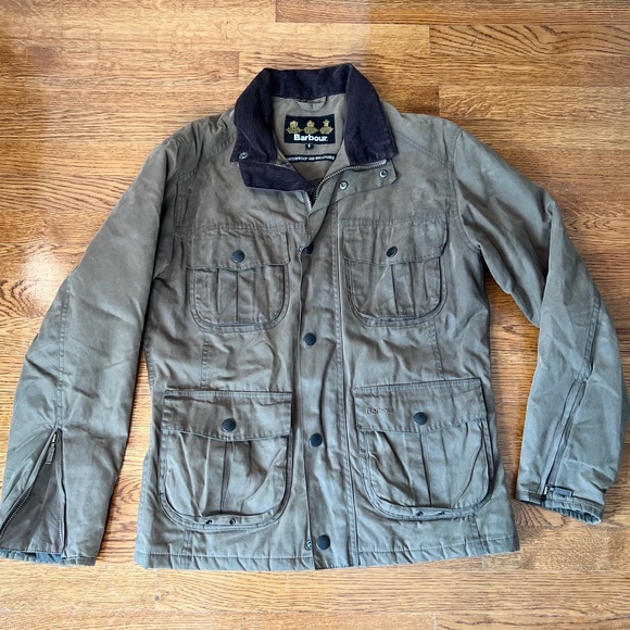 Waxed Barbour Jacket - Picture 1 of 16